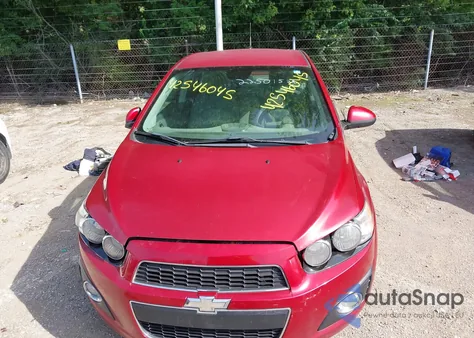 2013 Chevrolet Sonic Lt из США, поврежденный, VIN 1G1JC5SH7D4238219